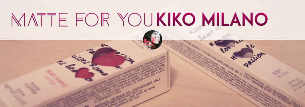 Colección ‘Matte For You’ de Kiko Milano (RESEÑA)