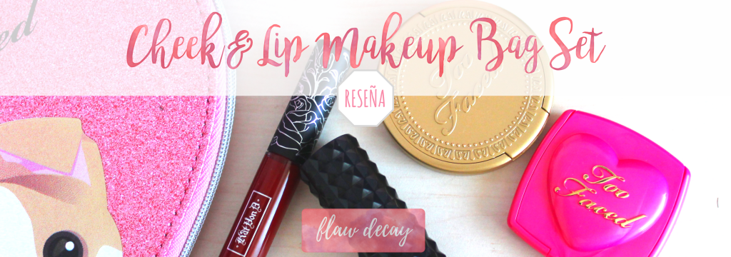 Cheek & Lip Makeup Bag Set – Better Together (TF x&nbsp;KVD)