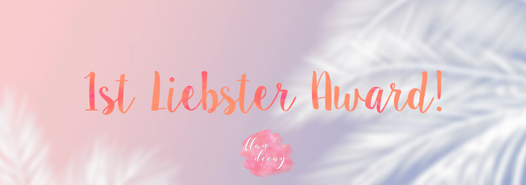 1st Liebster Award!
