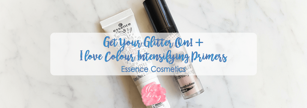 Get Your Glitter On! + I love Colour Intensifying Primers – Essence Cosmetics&nbsp;(RESEÑA/REVIEW)