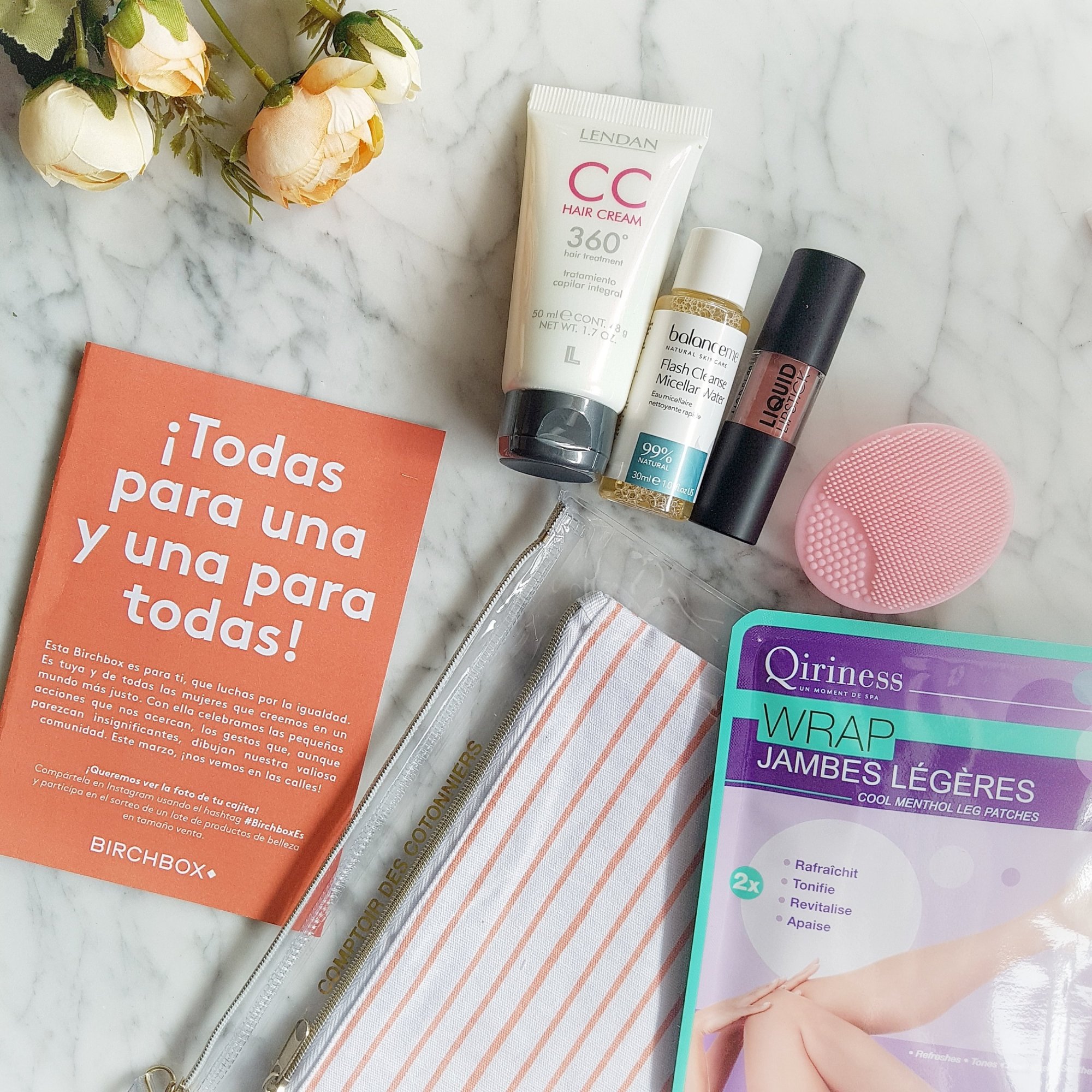 Productos de la Birchbox de marzo (2019)
