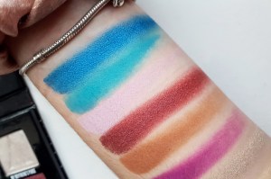 Swatches from the Mini Controversy Palette