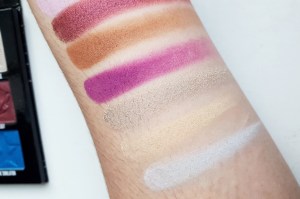 Swatches from the Mini Controversy Palette
