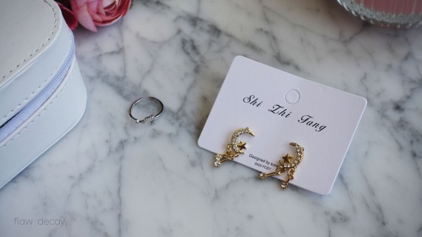Dren Star Moon Earrings & Arroch Zodiac Ring - Yes Style First Haul and Impressions