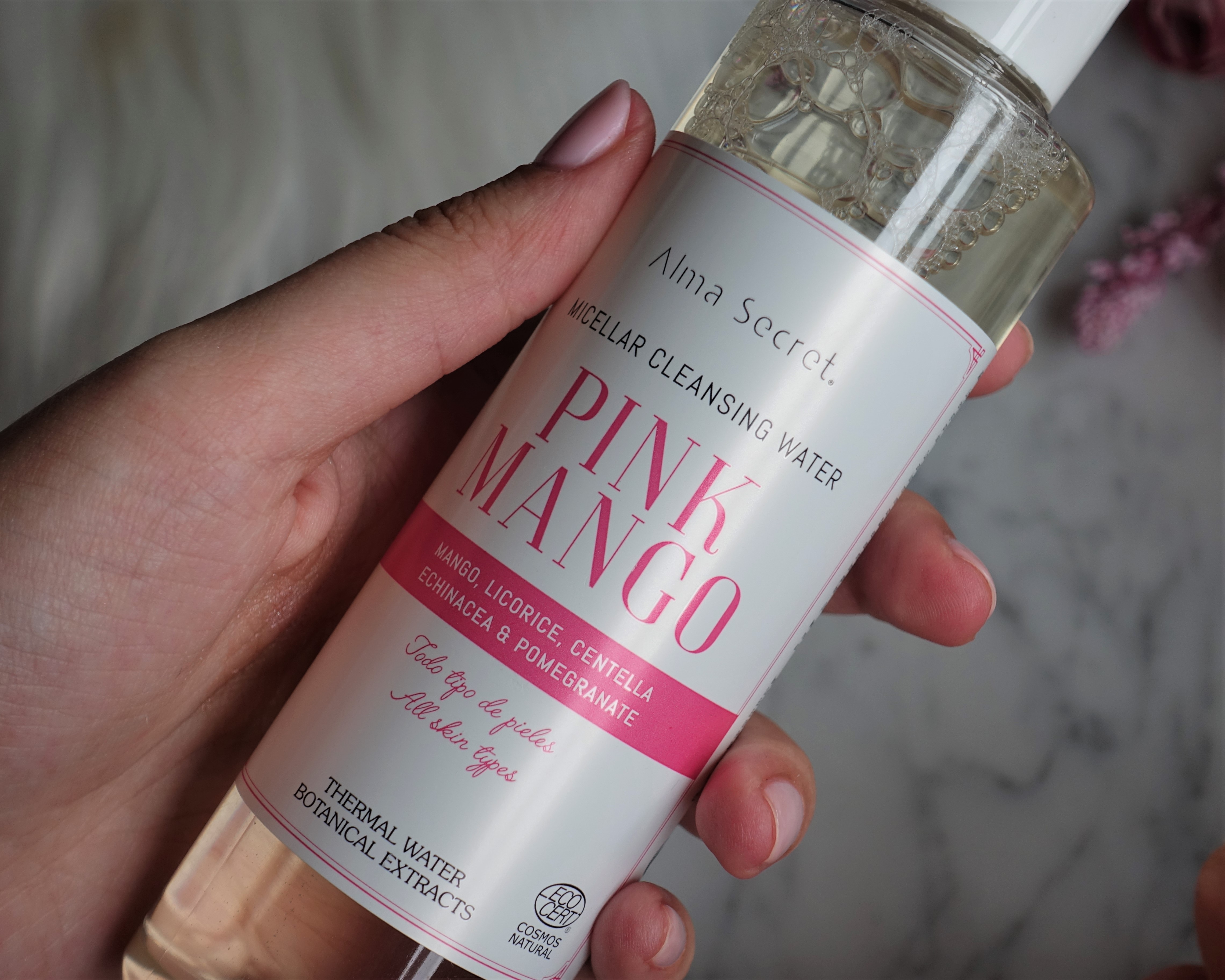 Agua Micelar Pink Mango de Alma Secret (Evento #YBB8ED de Girl Power Team)