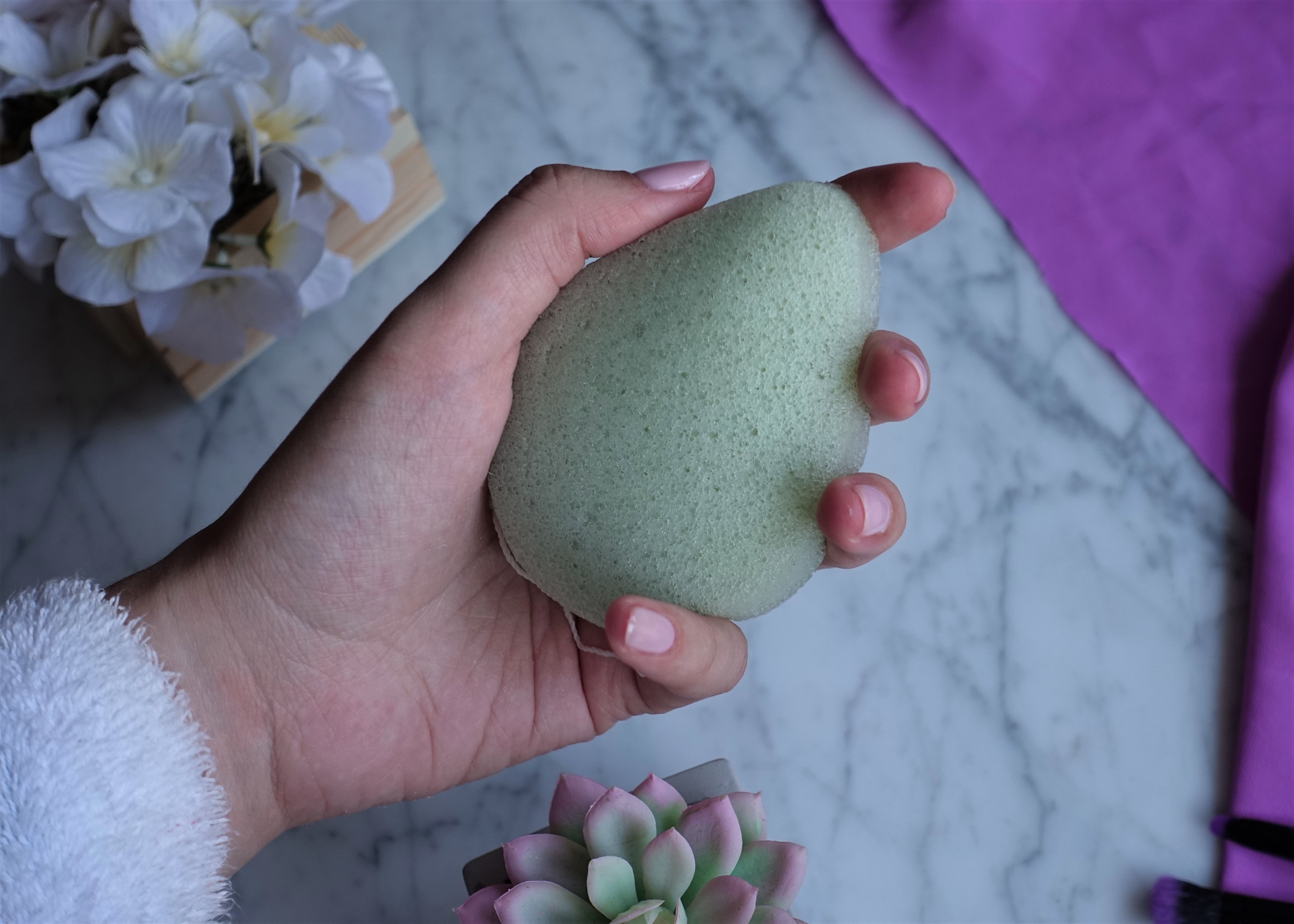 Esponja de Konjac de Brushworks, distribuida por Probelleza (Evento #YBB8ED de Girl Power Team)