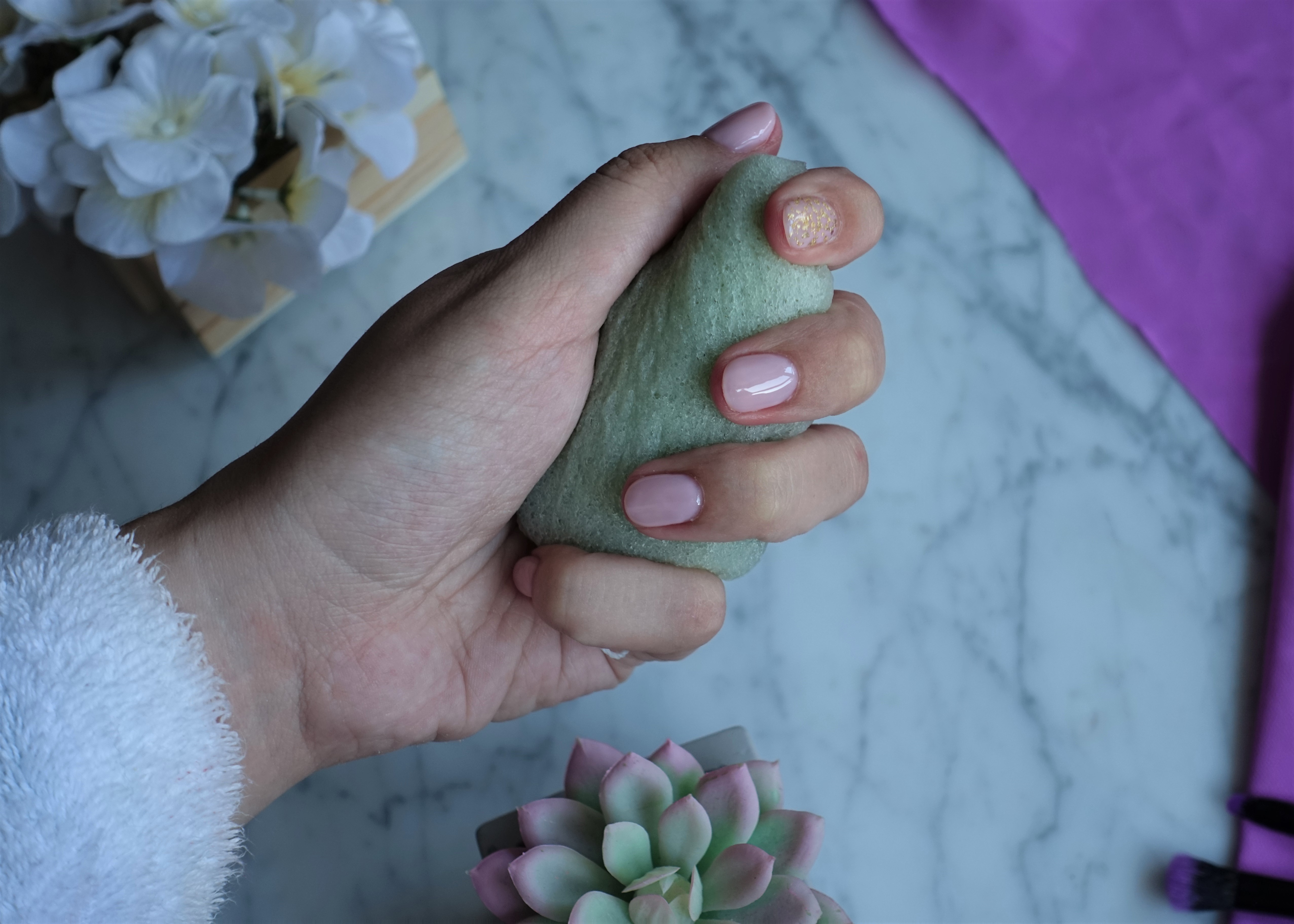 Esponja de Konjac de Brushworks, distribuida por Probelleza (Evento #YBB8ED de Girl Power Team)