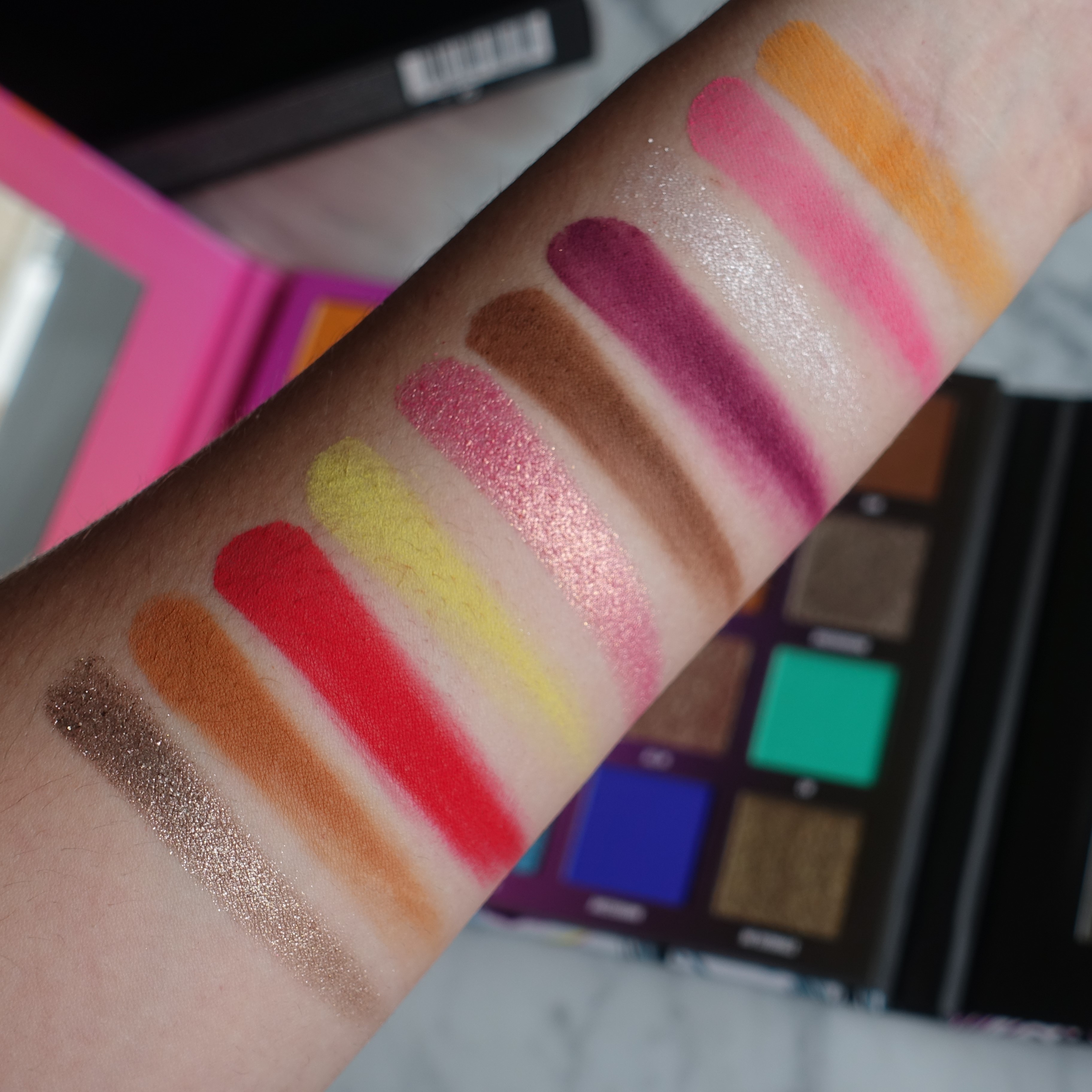 Nikkie Tutorials x Beauty Bay Collaboration Palette Review - Swatches and Review