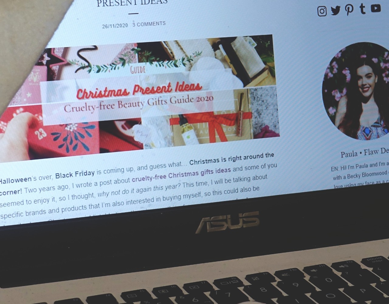 Blogmas Day 1: Latest Blog Post