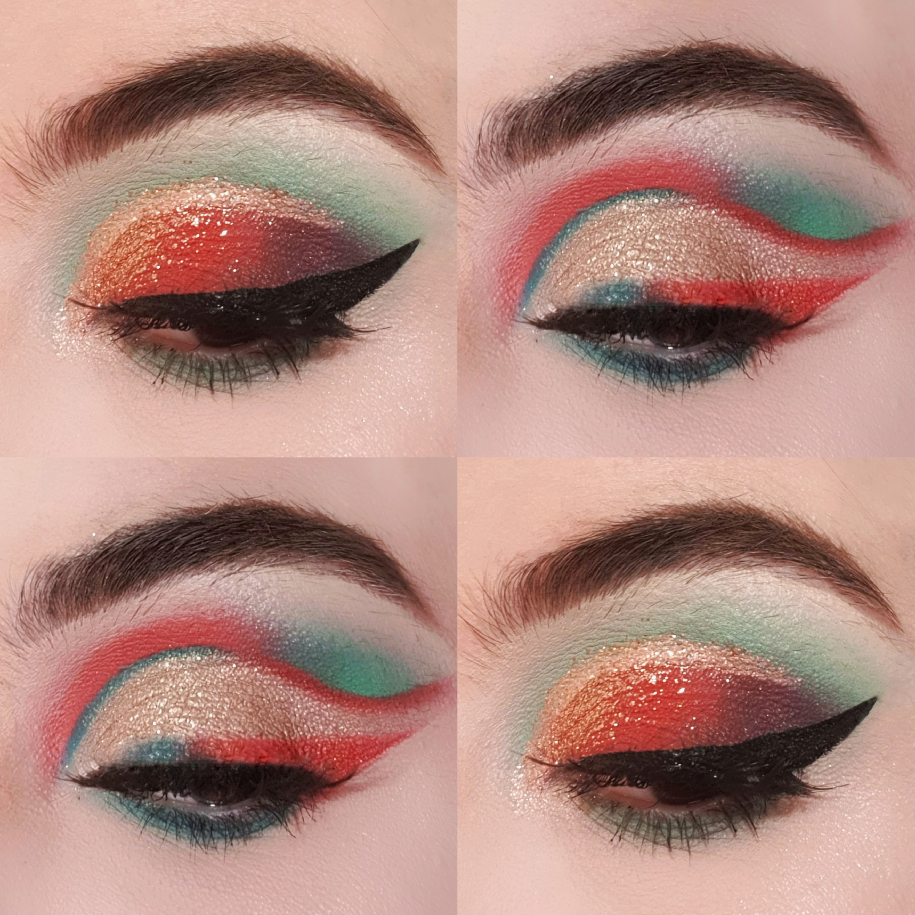 Blogmas Day 10: Christmas Inspired Makeup / Día 10: Maquillaje de Navidad