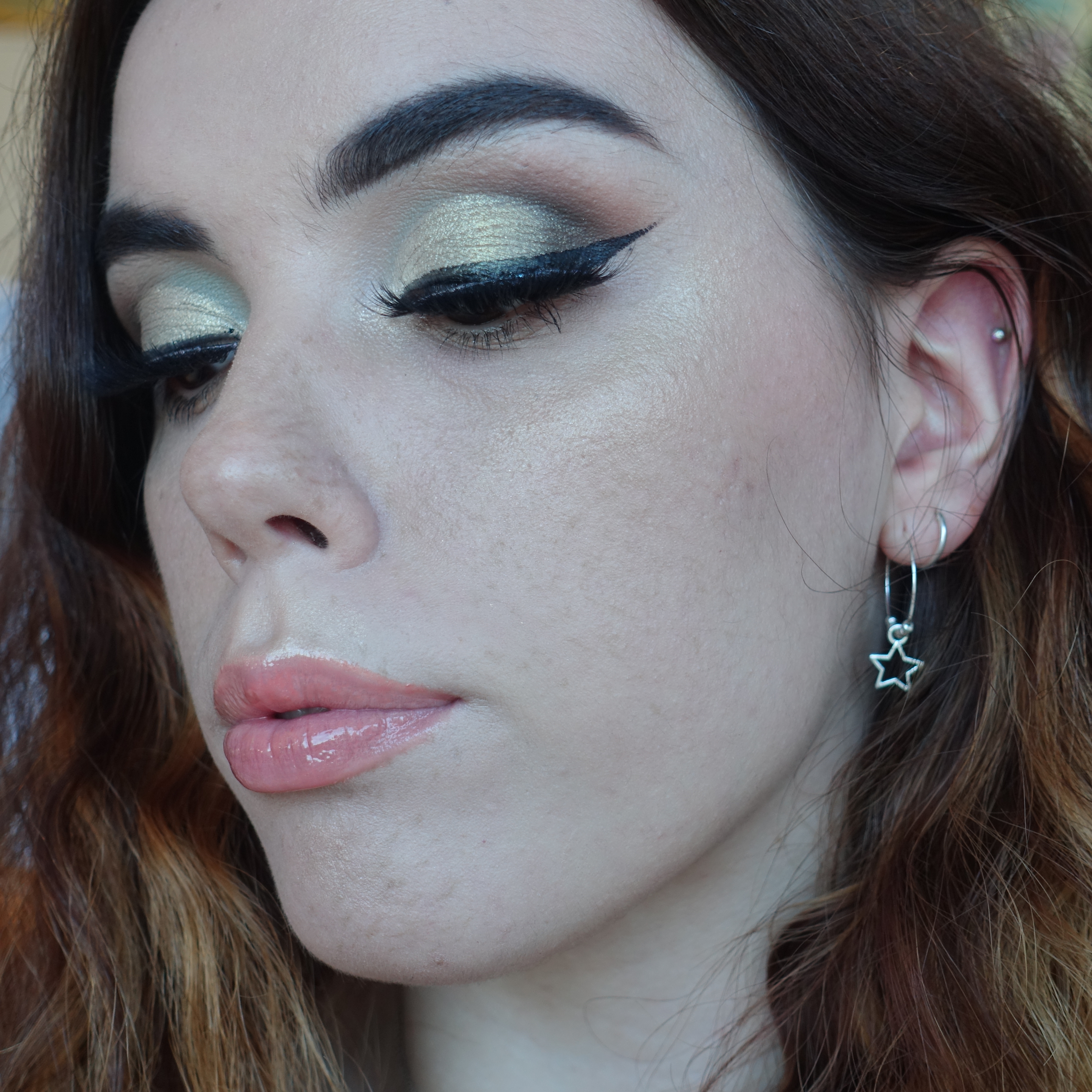The Child - Colourpop x The Mandalorian Palette Look with no edit