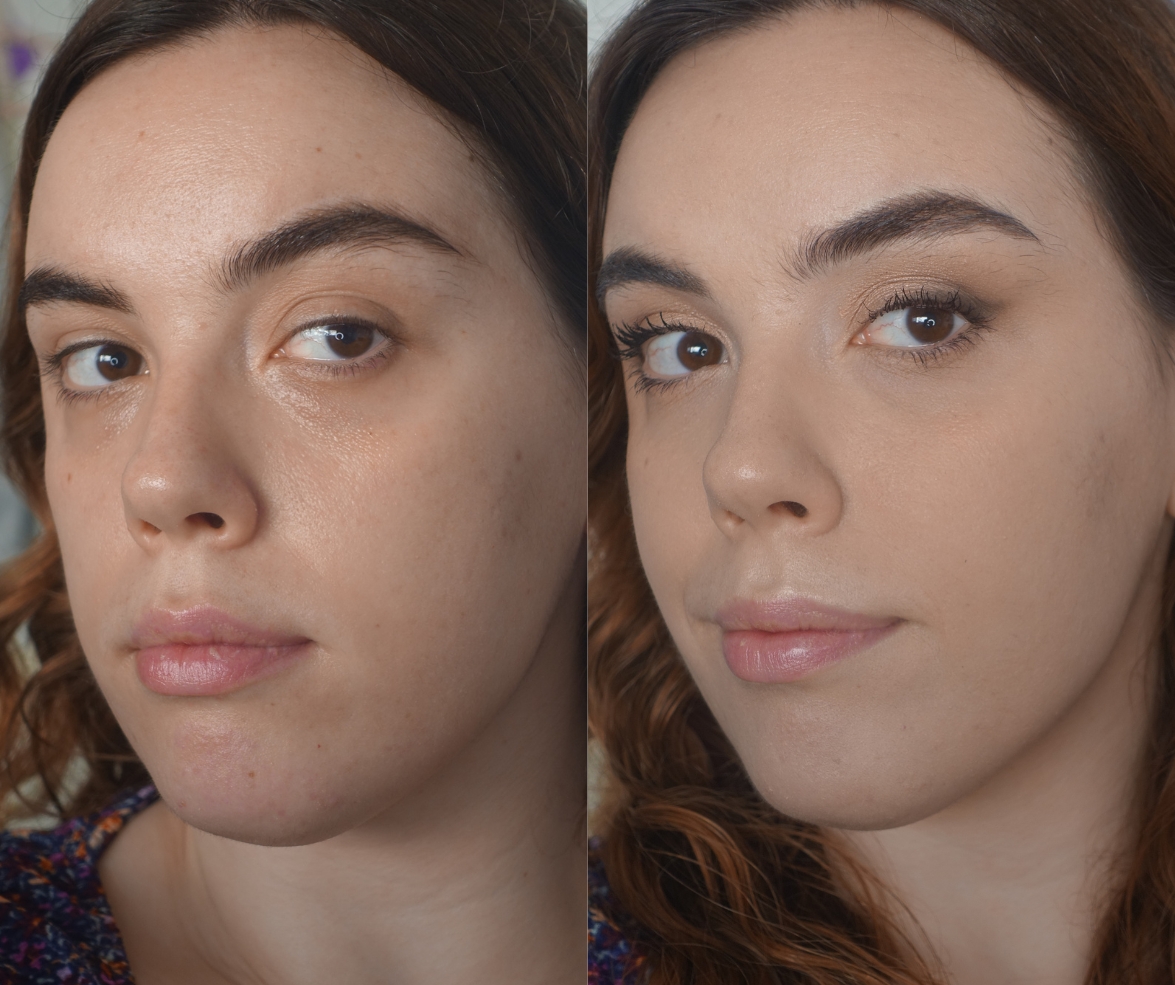 Triple Wave Foundation - Technic Cosmetics. Antes y después, reseña, test duración / Before and after, review, wear test.