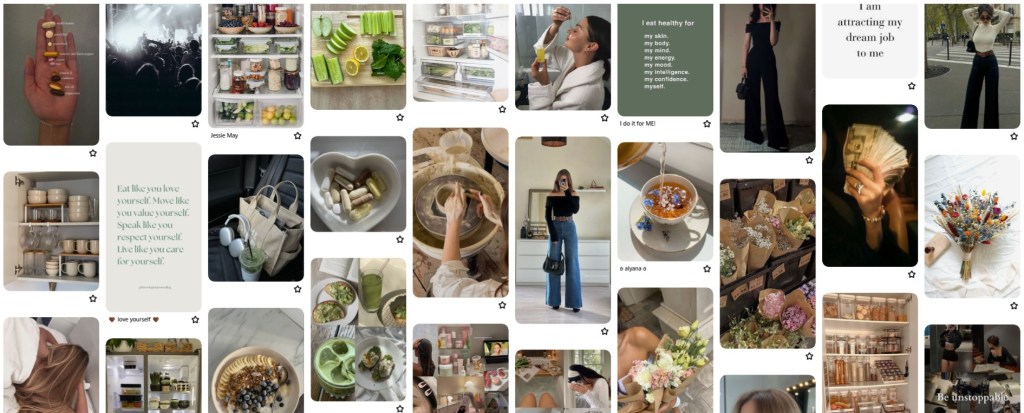 vision board 2024 25 days to reset for 2025